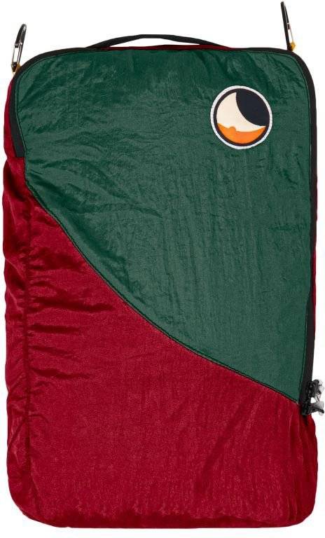 ΤΣΑΝΤΑ TICKETTOTHEMOON TRAVEL CUBE L BURGUNDY/DARK GREEN