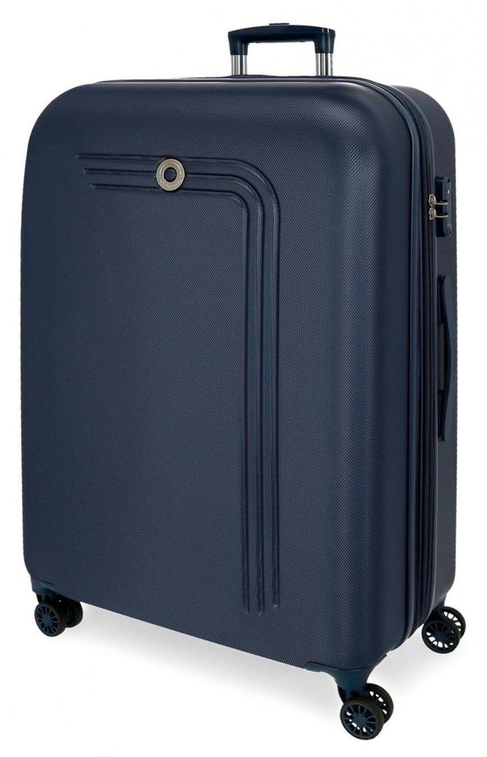 MOVOM ΒΑΛΙΤΣΑ MOVOM RIGA SPINNER 70CM NAVY BLUE