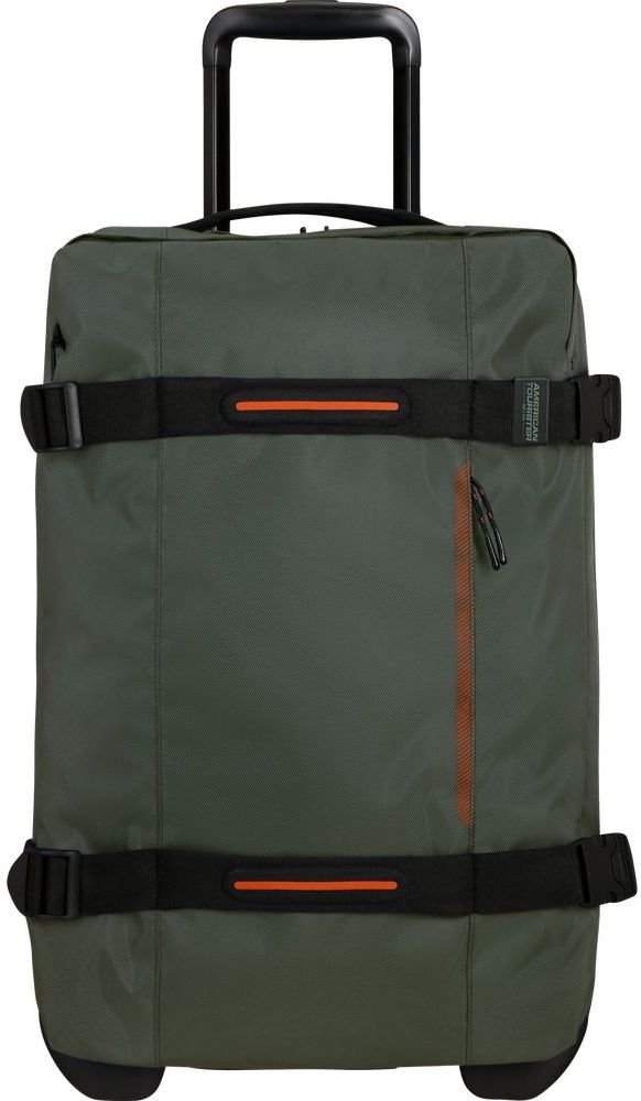 AMERICAN TOURISTER ΣΑΚ ΒΟΥΑΓΙΑΖ ΜΕ ΤΡΟΧΟΥΣ AMERICAN TOURISTER URBAN TRACK DUFFLE S DARK KHAKI