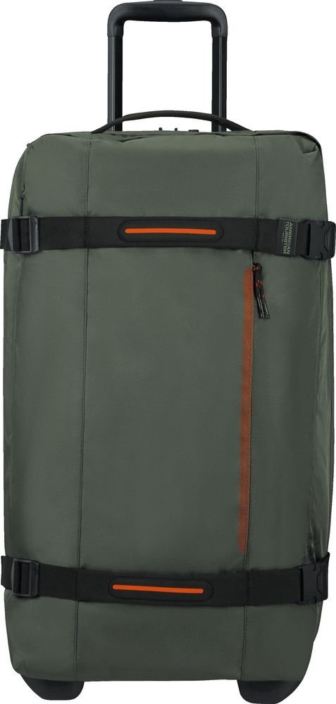AMERICAN TOURISTER ΣΑΚ ΒΟΥΑΓΙΑΖ ΜΕ ΤΡΟΧΟΥΣ AMERICAN TOURISTER URBAN TRACK DUFFLE M DARK KHAKI