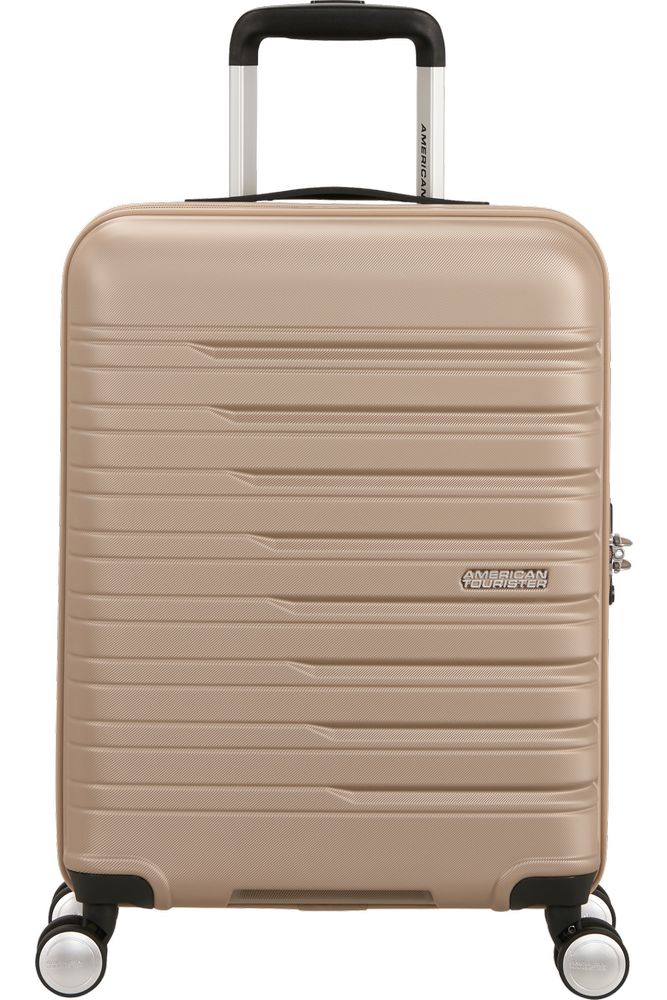 ΒΑΛΙΤΣΑ ΚΑΜΠΙΝΑΣ AMERICAN TOURISTER FLASHLINE SPINNER 55/20 IVORY GOLD