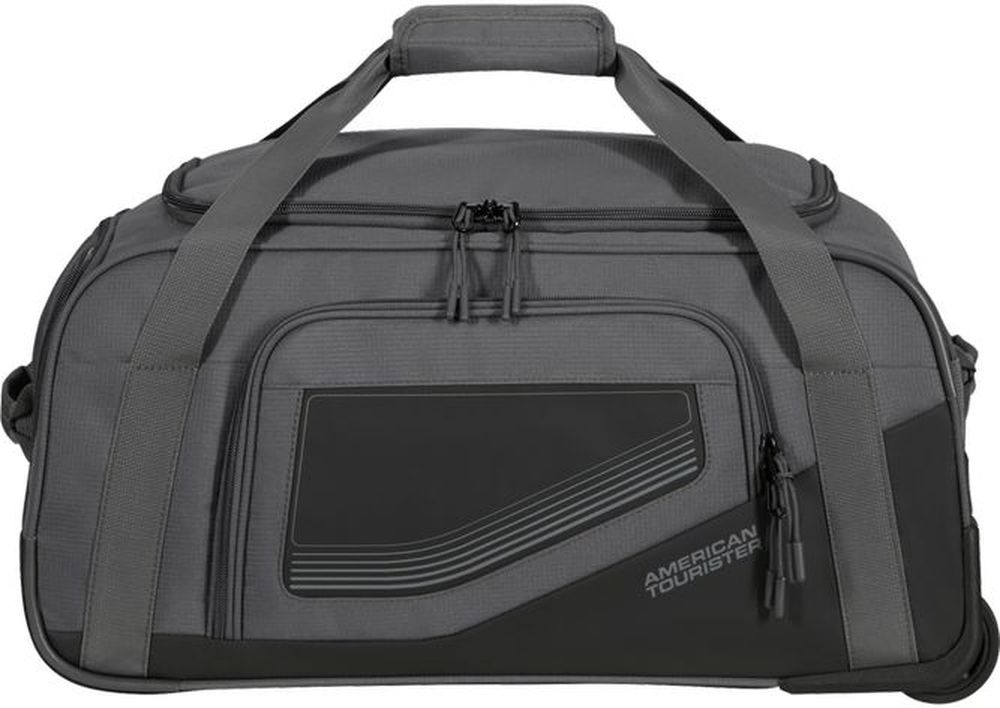 ΣΑΚ ΒΟΥΑΓΙΑΖ ΜΕ ΤΡΟΧΟΥΣ AMERICAN TOURISTER CITY RACER DUFFLE S BLACK