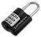 SAMSONITE TRIPLE COMBINATION LOCK ΜΑΥΡΟ