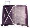 ������� SAMSONITE S\'CURE SPINNER 75/28 ��� (DARK PURPLE/RASPBERRY SORBET)