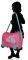   SAMSONITE DREAM RIDER SPINNER 51/22 BARBIE 