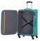 AMERICAN TOURISTER HEAT WAVE SPINNER 68/25 AQUA BLUE