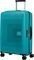  AMERICAN TOURISTER AEROSTEP SPINNER EXP 67/24 TURQUOISE TONIC