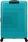  AMERICAN TOURISTER AEROSTEP SPINNER EXP 77/28 TURQUOISE TONIC
