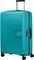  AMERICAN TOURISTER AEROSTEP SPINNER EXP 77/28 TURQUOISE TONIC