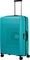  AMERICAN TOURISTER AEROSTEP SPINNER EXP 77/28 TURQUOISE TONIC