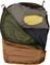  TICKETTOTHEMOON TRAVEL CUBE L BROWN/ARMY GREEN
