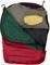  TICKETTOTHEMOON TRAVEL CUBE L BURGUNDY/DARK GREEN