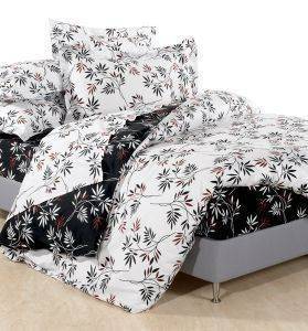 ΣΕΤ ΣΑΤΕΝ ΣΕΝΤΟΝΙΑ ΥΠΕΡΔΙΠΛΑ, SATIN BLACK & WHITE 3701 ΣΕΤ ΣΑΤΕΝ ΣΕΝΤΟΝΙΑ ΥΠΕΡΔΙΠΛΑ, SATIN BLACK & WHITE 3701