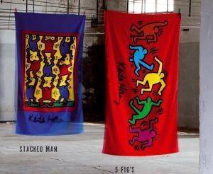   STACKED MAN BY KEITH HARING