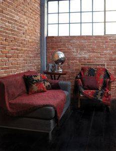 ������� RAINFLOWER RED BY ASLANIS, ������� 250X180CM