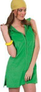 NEF NEF     MINI DRESS GREEN (L)