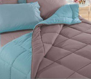 NEF NEF ΠΑΠΛΩΜΑ ΥΠΕΡΔΙΠΛΟ COTTON LINE CACAO DUSTY AQUA NEF NEF ΠΑΠΛΩΜΑ ΥΠΕΡΔΙΠΛΟ COTTON LINE CACAO DUSTY AQUA