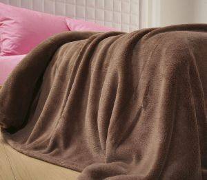 NEF NEF ΚΟΥΒΕΡΤΑ ΜΟΝΗ MICROFIBER PLANET L.BROWN NEF NEF ΚΟΥΒΕΡΤΑ ΜΟΝΗ MICROFIBER PLANET L.BROWN