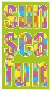 ������� ��������  NEF NEF  SUN SEA FUN  75X150CM