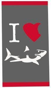 ������� ��������  NEF NEF  LOVE SHARK  75X150CM
