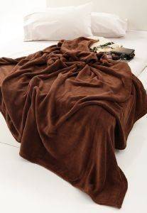  FLEECE  SB CONCEPT DESIGNER CORAL BLANKET BROWN