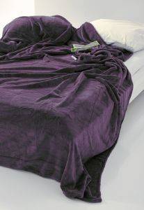  FLEECE  SB CONCEPT DESIGNER CORAL BLANKET PURPLE