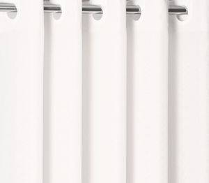 ΚΟΥΡΤΙΝΑ ΜΠΑΝΙΟΥ NEF-NEF SHOWER ΜΕ ΚΡΙΚΟΥΣ WHITE (180X180CM) ΚΟΥΡΤΙΝΑ ΜΠΑΝΙΟΥ NEF-NEF SHOWER ΜΕ ΚΡΙΚΟΥΣ WHITE (180X180CM)