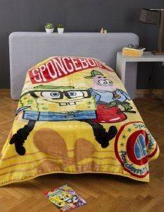  KENTIA  014BL SPONGE BOB 014  160X220CM