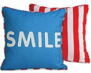 ΜΑΞΙΛΑΡΙ NEF NEF BLUE SMILE 45X45 ΜΑΞΙΛΑΡΙ NEF NEF BLUE SMILE 45X45