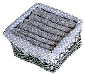 ΣΕΤ ΠΕΤΣΕΤΕΣ NEF NEF ΚΑΛΑΘΑΚΙ ΔΩΡΟΥ BAMBOO GREY 6TMX ΣΕΤ ΠΕΤΣΕΤΕΣ NEF NEF ΚΑΛΑΘΑΚΙ ΔΩΡΟΥ BAMBOO GREY 6TMX