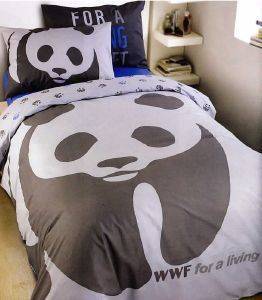    NEF NEF JUNIOR WWF PANDA GREY