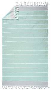 ΠΕΤΣΕΤΑ ΘΑΛΑΣΣΗΣ NEF NEF BEACH PESTEMAL TROPEA MINT 100Χ180CM ΠΕΤΣΕΤΑ ΘΑΛΑΣΣΗΣ NEF NEF BEACH PESTEMAL TROPEA MINT 100Χ180CM