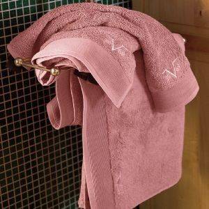 ΠΕΤΣΕΤA ΠΡΟΣΩΠΟΥ VERSACE 19.69 ELEGANTE DUSTY ΡΟΖ 50Χ90CM ΠΕΤΣΕΤA ΠΡΟΣΩΠΟΥ VERSACE 19.69 ELEGANTE DUSTY ΡΟΖ 50Χ90CM