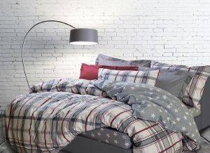 ΣΕΤ ΚΟΥΒΕΡΛΙ ΜΟΝΟ DAS HOME HAPPY LINE 9221 ΣΕΤ ΚΟΥΒΕΡΛΙ ΜΟΝΟ DAS HOME HAPPY LINE 9221