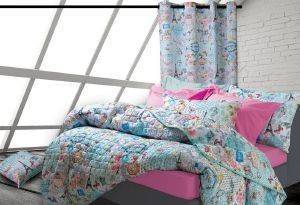 ΣΕΤ ΚΟΥΒΕΡΛΙ ΥΠΕΡΔΙΠΛΟ DAS HOME HAPPY LINE MICROFIBRE 9244 ΣΕΤ ΚΟΥΒΕΡΛΙ ΥΠΕΡΔΙΠΛΟ DAS HOME HAPPY LINE MICROFIBRE 9244