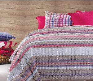 ΚΟΥΒΕΡΤΟΡΙΟ ΥΠΕΡΔΙΠΛΟ NEF-NEF ALLASTRO BEIGE-PINK (230Χ240CM) ΚΟΥΒΕΡΤΟΡΙΟ ΥΠΕΡΔΙΠΛΟ NEF-NEF ALLASTRO BEIGE-PINK (230Χ240CM)