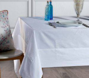 ΤΡΑΠΕΖΟΜΑΝΤΗΛΟ NEF-NEF FLOR WHITE (160X260CM) ΤΡΑΠΕΖΟΜΑΝΤΗΛΟ NEF-NEF FLOR WHITE (160X260CM)
