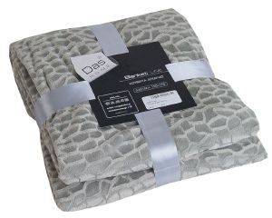 ΚΟΥΒΕΡΤΑ ΑΓΚΑΛΙΑΣ DAS HOME BLANKET LINE 150X170 045 ΓΚΡΙ ΚΟΥΒΕΡΤΑ ΑΓΚΑΛΙΑΣ DAS HOME BLANKET LINE 150X170 045 ΓΚΡΙ