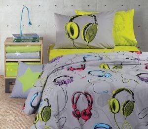 ΠΑΠΛΩΜΑ ΠΑΙΔΙΚΟ NEF NEF JUNIOR COLLECTION HEADPHONES GREY 160Χ240 ΠΑΠΛΩΜΑ ΠΑΙΔΙΚΟ NEF NEF JUNIOR COLLECTION HEADPHONES GREY 160Χ240