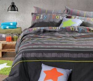 ΣΕΤ ΣΕΝΤΟΝΙΑ ΔΙΠΛΑ NEF-NEF ONLY YOU GREY (200Χ260CM) ΣΕΤ ΣΕΝΤΟΝΙΑ ΔΙΠΛΑ NEF-NEF ONLY YOU GREY (200Χ260CM)