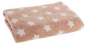  FLEECE  NEF-NEF NIGHT STARS BEIGE (160X220CM)
