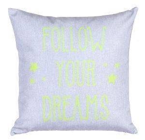   NEF-NEF FOLLOW YOUR DREAMS LIME (45X45CM)