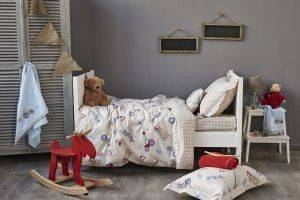 ΣΕΤ ΠΑΠΛΩΜΑ ΜΟΝΟ KENTIA KIDS TRUCKS 160Χ250CM ΣΕΤ ΠΑΠΛΩΜΑ ΜΟΝΟ KENTIA KIDS TRUCKS 160Χ250CM