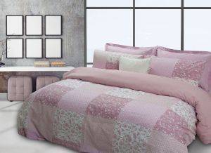 ΣΕΤ ΚΟΥΒΕΡΛΙ ΜΟΝΟ DAS HOME HAPPY LINE 9303 ΣΕΤ ΚΟΥΒΕΡΛΙ ΜΟΝΟ DAS HOME HAPPY LINE 9303