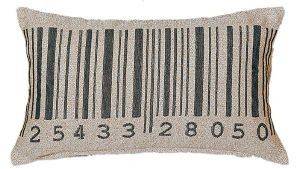   NEF-NEF BARCODE BEIGE (50X30CM)