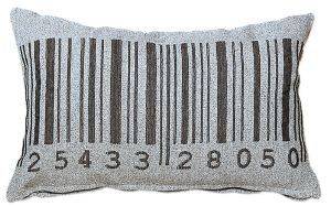   NEF-NEF BARCODE GREY (50X30CM)