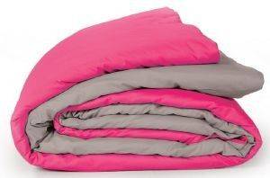   2- NEF-NEF BICOLOR 557 FUCHSIA/726 L.GREY (160X240CM)