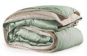   2- NEF-NEF SATINY GREEN/BEIGE (230X240CM)