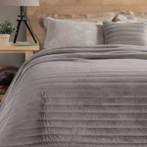 ΚΟΥΒΕΡΛΙ ΥΠΕΡΔΙΠΛΟ NEF-NEF VELVET SUEDE GREY (240X230CM) ΚΟΥΒΕΡΛΙ ΥΠΕΡΔΙΠΛΟ NEF-NEF VELVET SUEDE GREY (240X230CM)