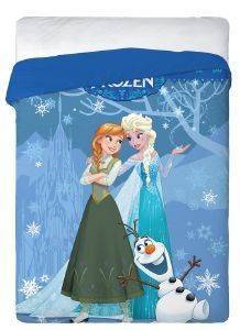 ΠΑΠΛΩΜΑ ΜΟΝΟ DISNEY FROZEN ΜICROFIBER ΜΠΛΕ 180Χ250CM ΠΑΠΛΩΜΑ ΜΟΝΟ DISNEY FROZEN ΜICROFIBER ΜΠΛΕ 180Χ250CM